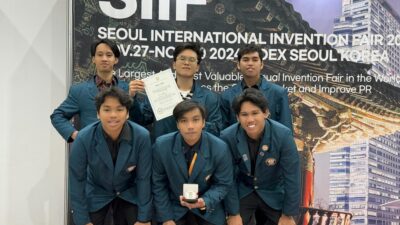 Wakili UNDIP di Korea, Mahasiswa Teknik Kimia Raih Silver Medal pada Ajang Kompetisi Seoul International Invention Fair 2024