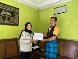 Mahasiswi KKN-T IDBU Tim 49 Universitas Diponegoro Rancang Desain Objek Wisata Tubing Genting di Desa Getas