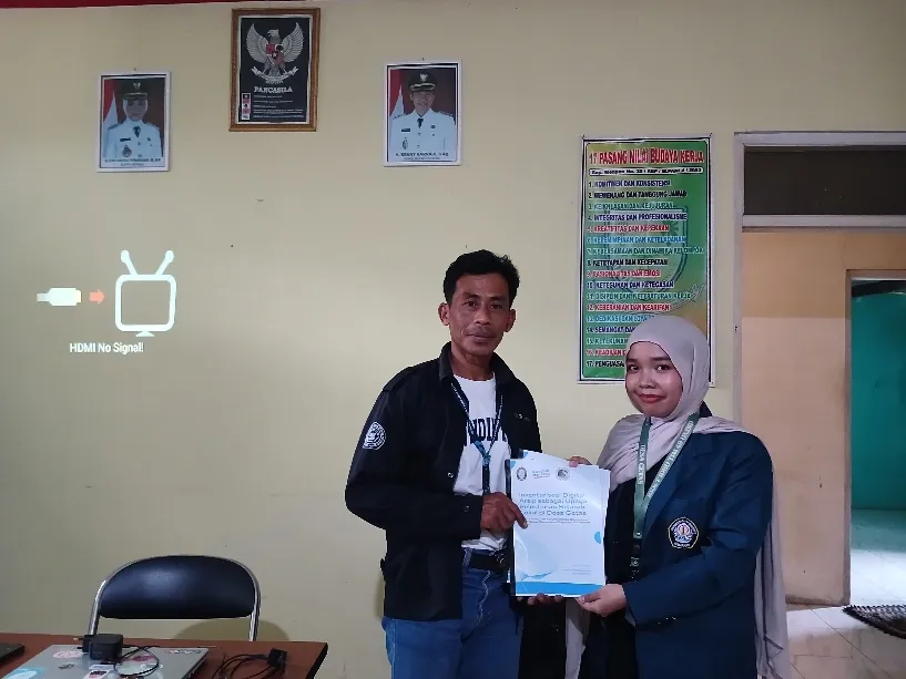 A person and person holding a piece of paper AI-generated content may be incorrect.