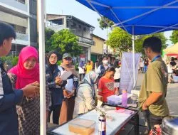 KKN IDBU 22 UNDIP Bantu UMKM di CFD Sikatak, Permudah Sertifikasi Halal Gratis untuk Produk Kuliner