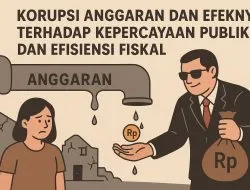 Korupsi Anggaran serta Efeknya Terhadap Kepercayaan Publik dan Efisiensi Fiskal