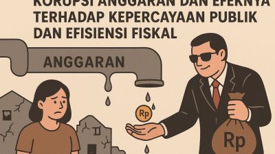 Korupsi Anggaran serta Efeknya Terhadap Kepercayaan Publik dan Efisiensi Fiskal